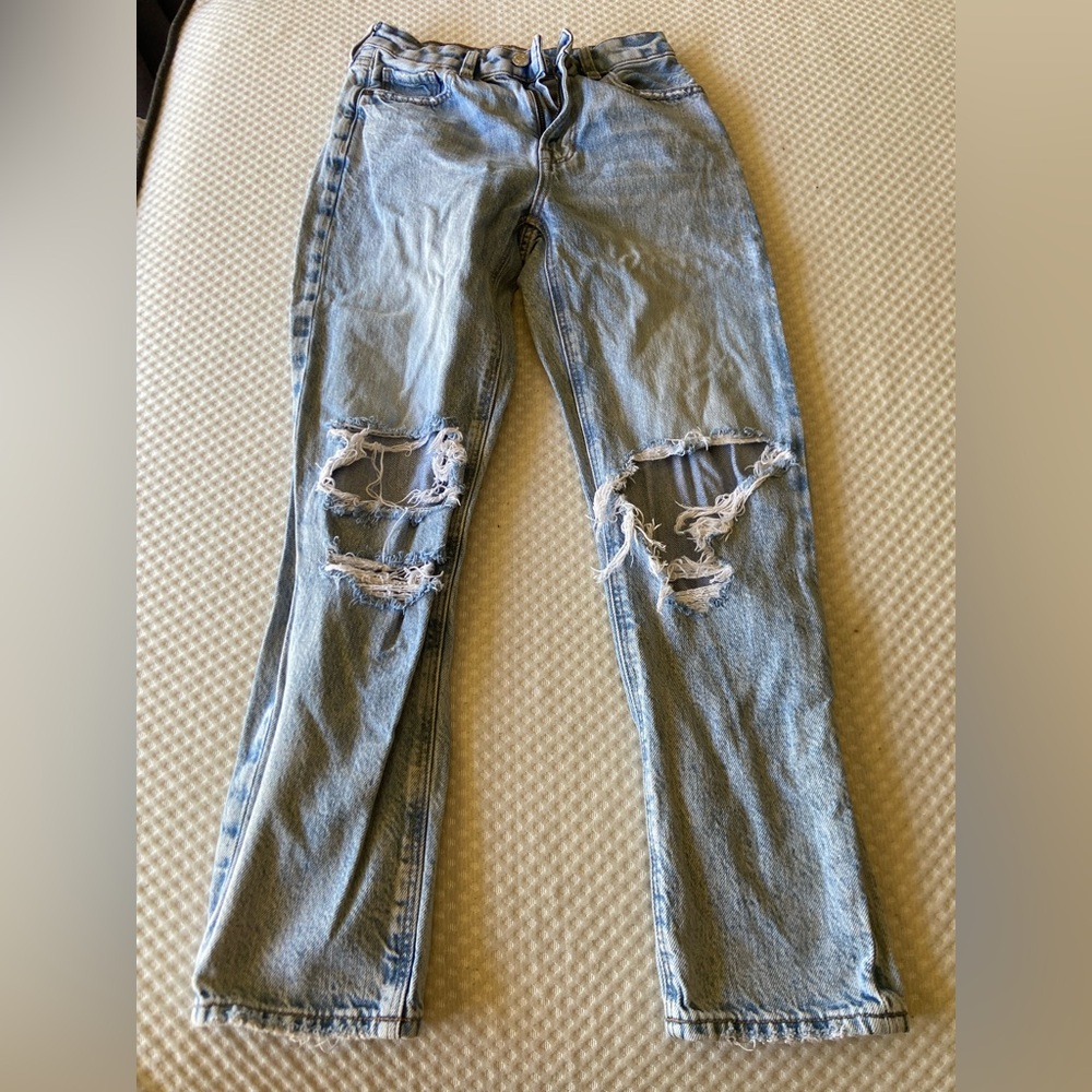 American Eagle Outfitters Light Blue Denim Jeans